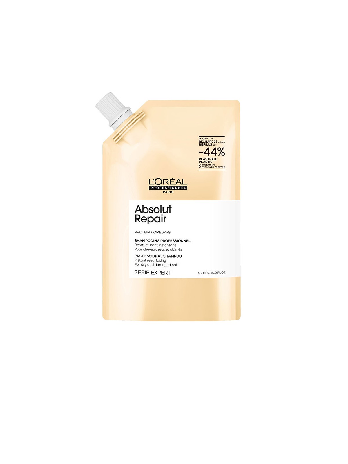 L'Oréal Professionnel Paris Ricarica shampoo ABSOLUT REPAIR 1000ml unisex