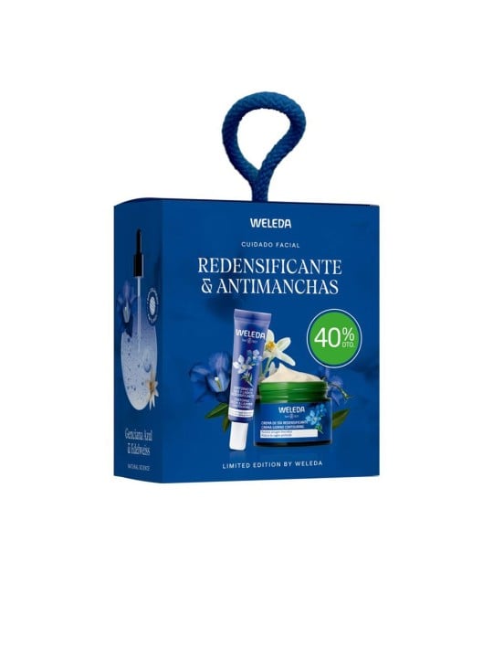 Weleda Ridensificante e smacchiatore, 2 pezzi Day cream 40ml + Eye contour cream 10ml unisex
