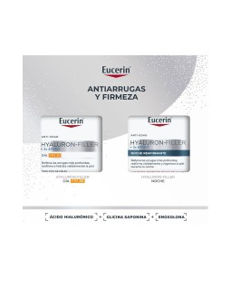 Eucerin RIEMPITIVO IN ALIMENTAZIONE HYALURON GIORNO E NOTTE, CONFEZIONE DA 2 PEZZI Day cream 50 ml + Night cream 50 ml unisex