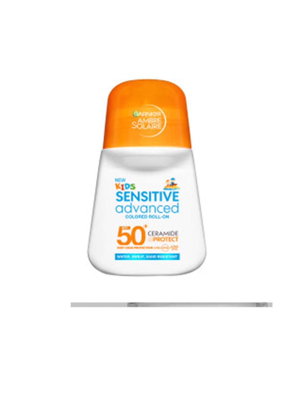 Garnier Roll-on colorato SPF50+ per bambini sensibili, versione avanzata, 50ml unisex