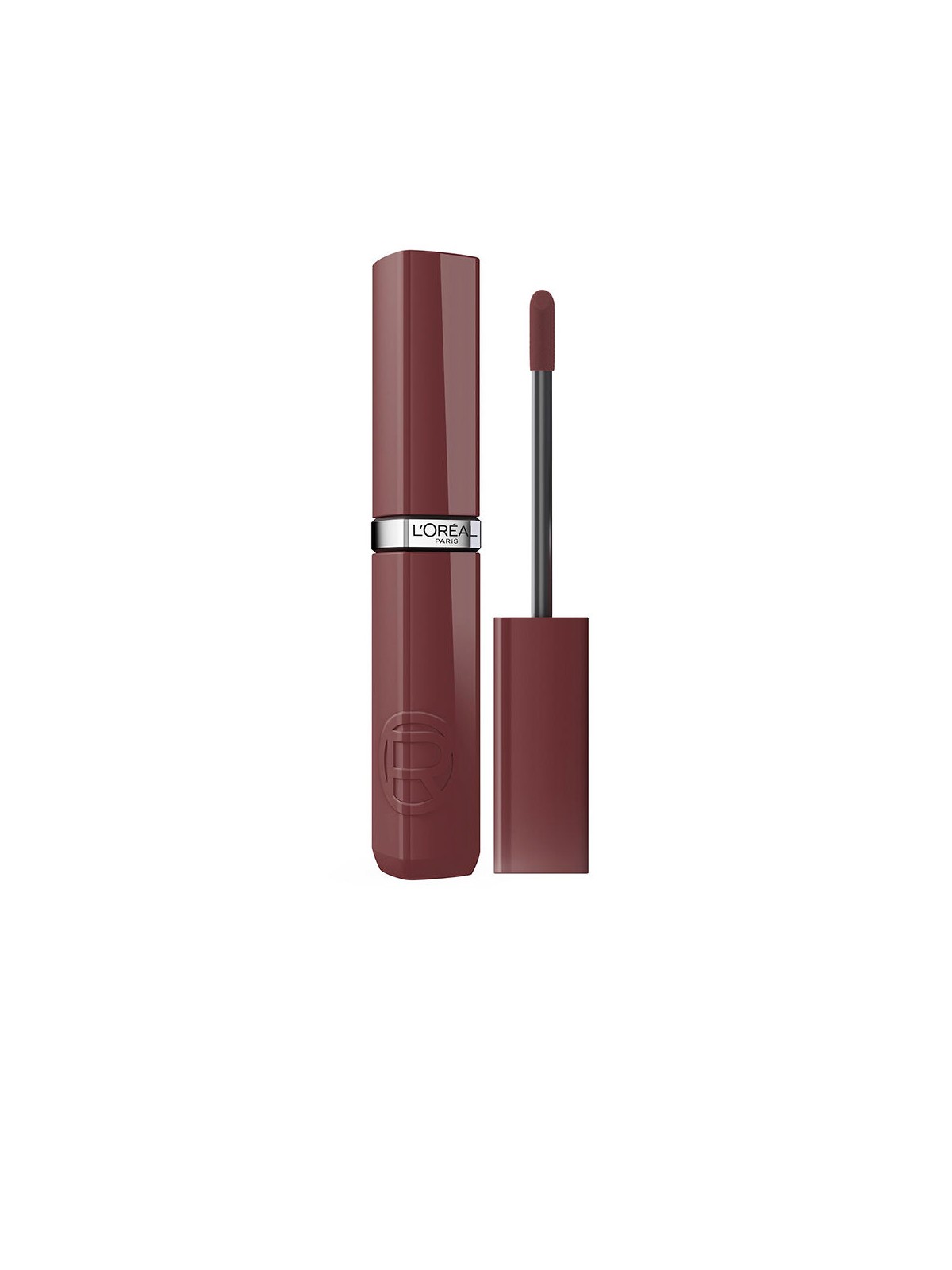 L'Oréal Paris Rossetto liquido INFALLIBLE LAQUE con effetto vinile n.Midnight Bordeaux 4,3ml unisex