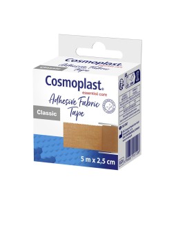 Cosmoplast Rotolo di nastro adesivo universale in tessuto COSMOPLAST, 5 x 2,5 cm unisex