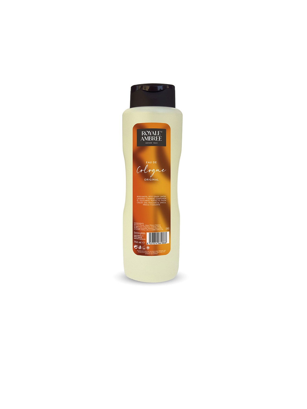 Royale Ambree ROYALE AMBREE eau de toilette da bagno 750ml unisex