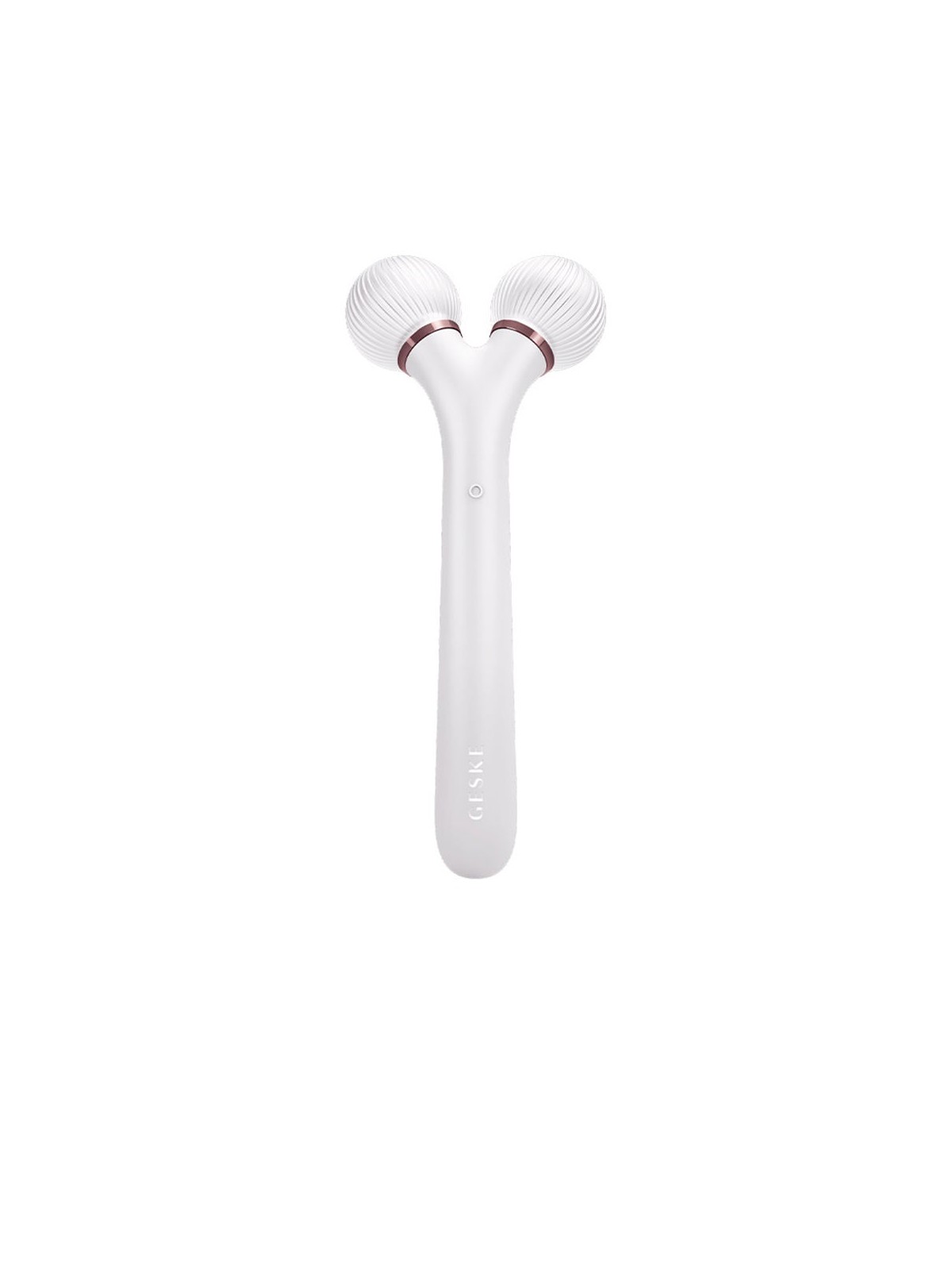 Geske Rullo per la pulizia del viso sonico 4 in 1 con guida tramite app intelligente n.Bianco 1 unità unisex