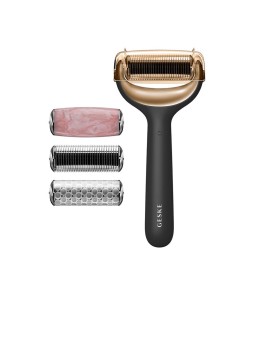 Geske Rullo per microneedling viso e corpo 9 in 1 con guida tramite app intelligente n.Nero 4 unità unisex