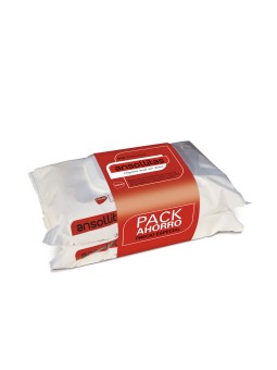 Anso Salviette umidificate Ansollitas, confezione da 2 x 50 unità unisex
