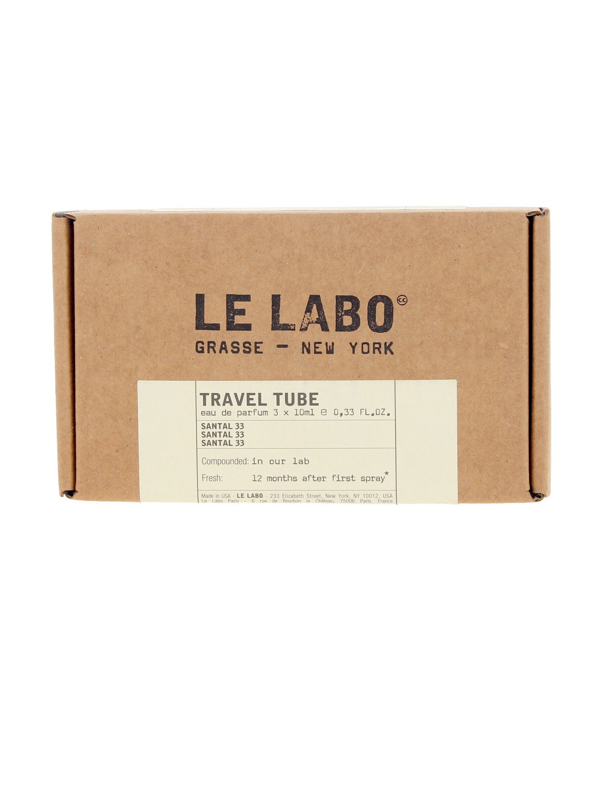 Le Labo SANTAL 33 eau de parfum spray 10ml unisex