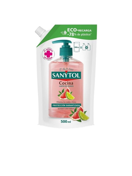 Sanytol SANYTOL Sapone antibatterico per mani e cucina, ricarica ecologica da 500ml unisex