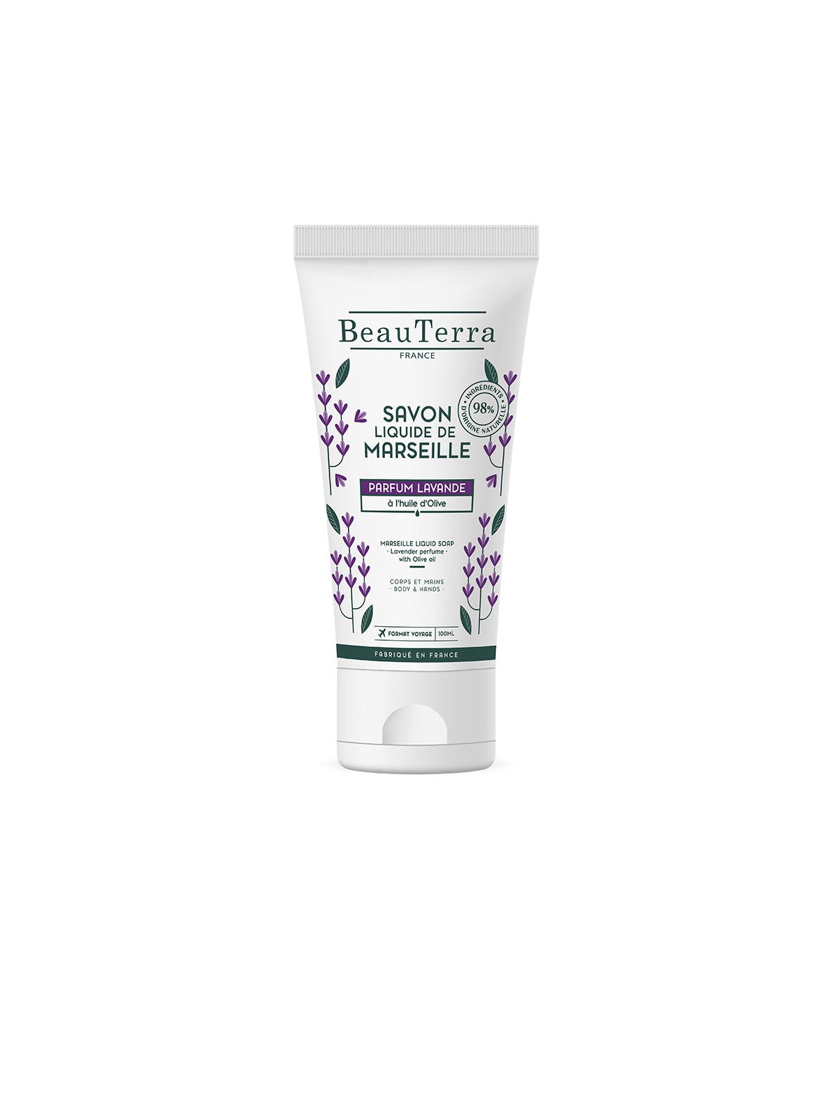 Beauterra Sapone alla lavanda MARSEILLE 100ml unisex
