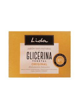 Lida SAPONE LIDA 100% NATURALE ORIGINALE ALLA GLICERINA LOTTO 2 x 125gr unisex