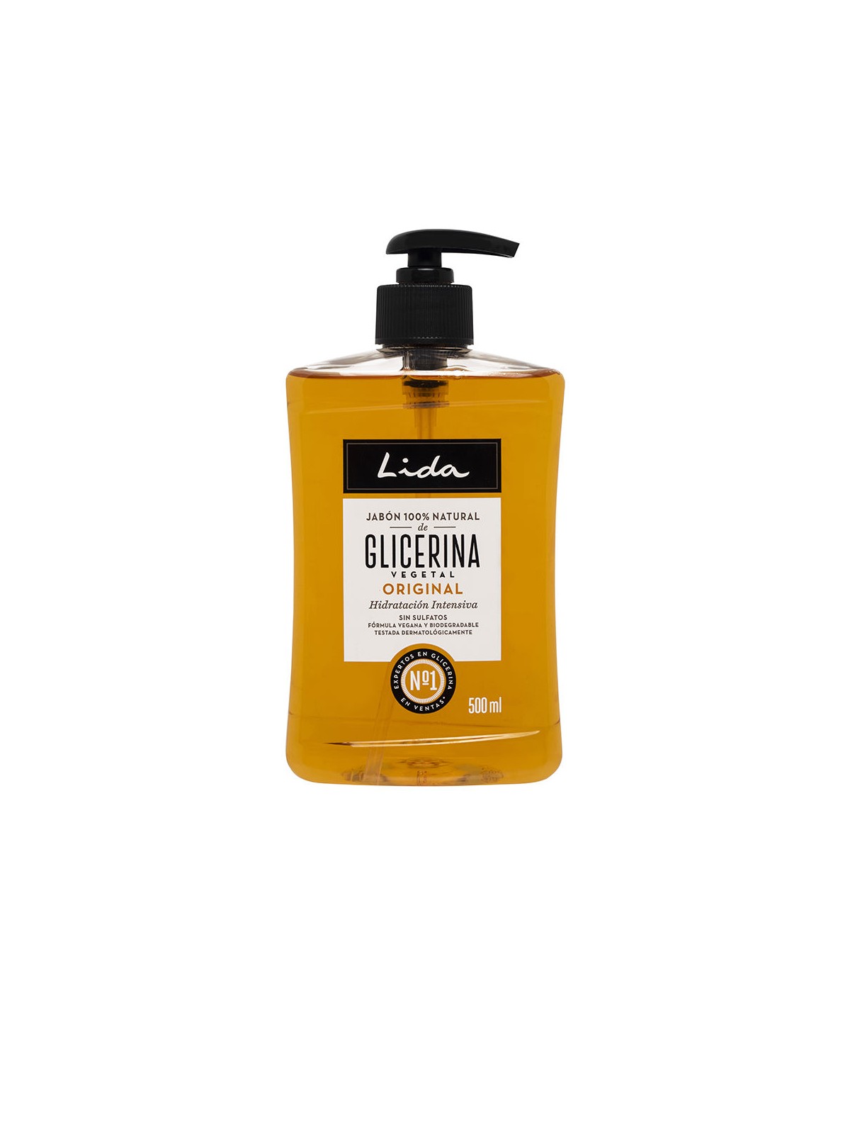 Lida Sapone mani alla glicerina 100% naturale LIDA 500ml unisex