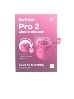 Satisfyer SATISFYER PRO 2 stimolatore a onde rosa classico, 1 unità unisex