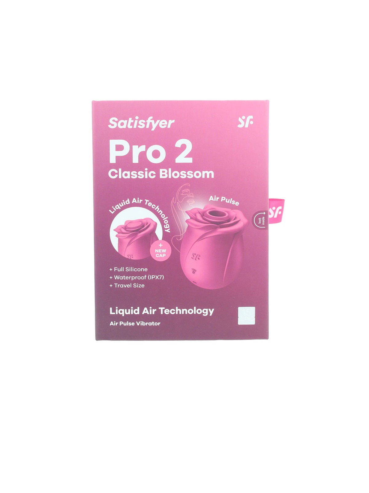 Satisfyer SATISFYER PRO 2 stimolatore a onde rosa classico, 1 unità unisex