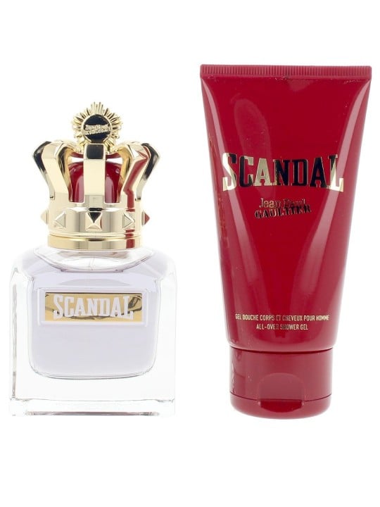 Jean Paul Gaultier SCANDAL POUR HOMME CASE 3 pcs Eau de Toilette spray 50 ml + Shower gel 75 ml uomo