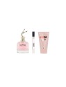 Jean Paul Gaultier SCANDALO set da 3 pezzi Eau de Parfum spray 80 ml + Body Lotion 75 ml + Eau de Parfum spray 10 ml unisex