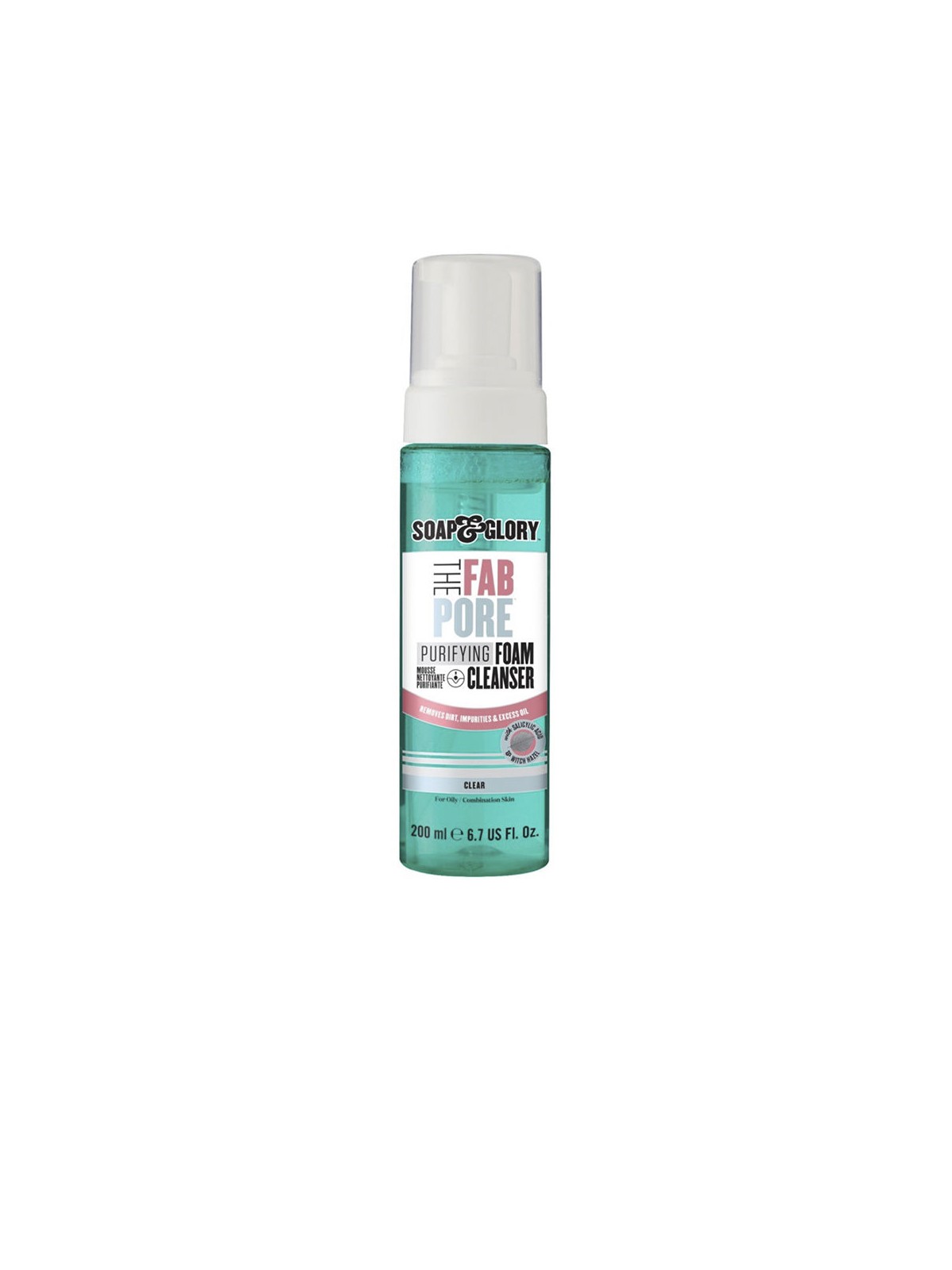 Soap & Glory Schiuma detergente THE FAB PORE 200ml donna