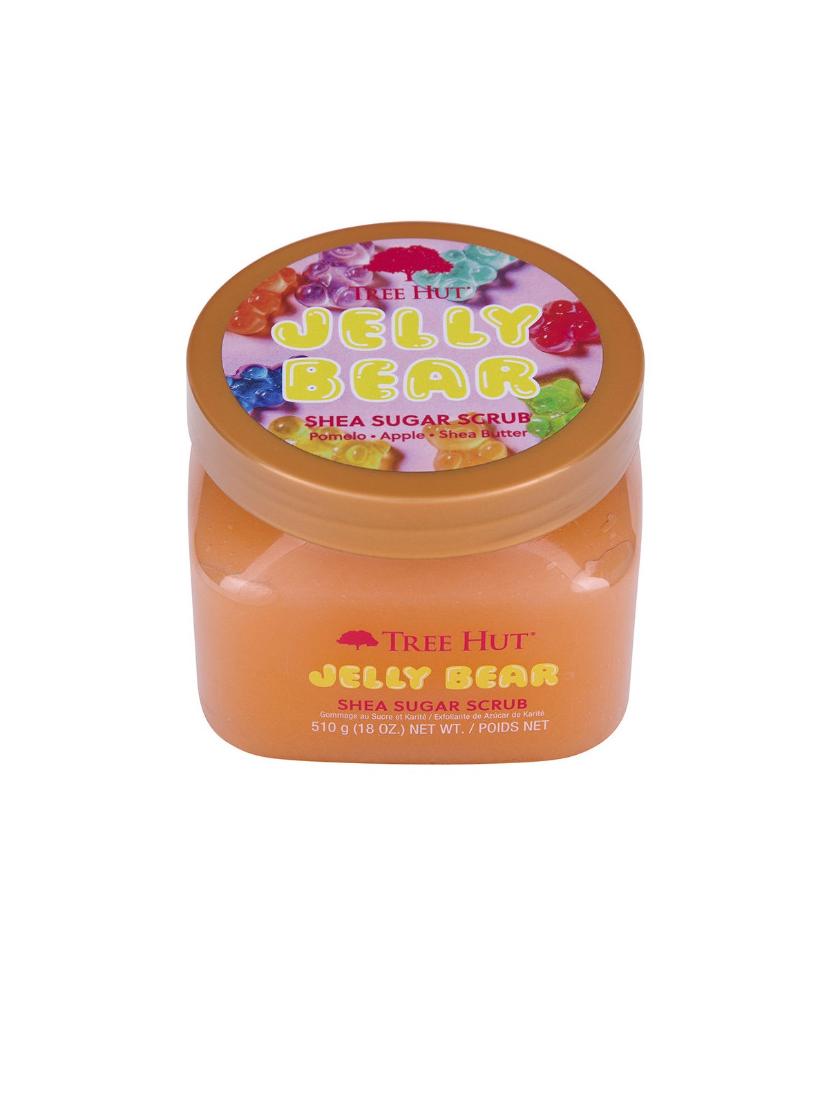 Tree Hut Scrub allo zucchero a forma di orsetto gommoso 510gr unisex
