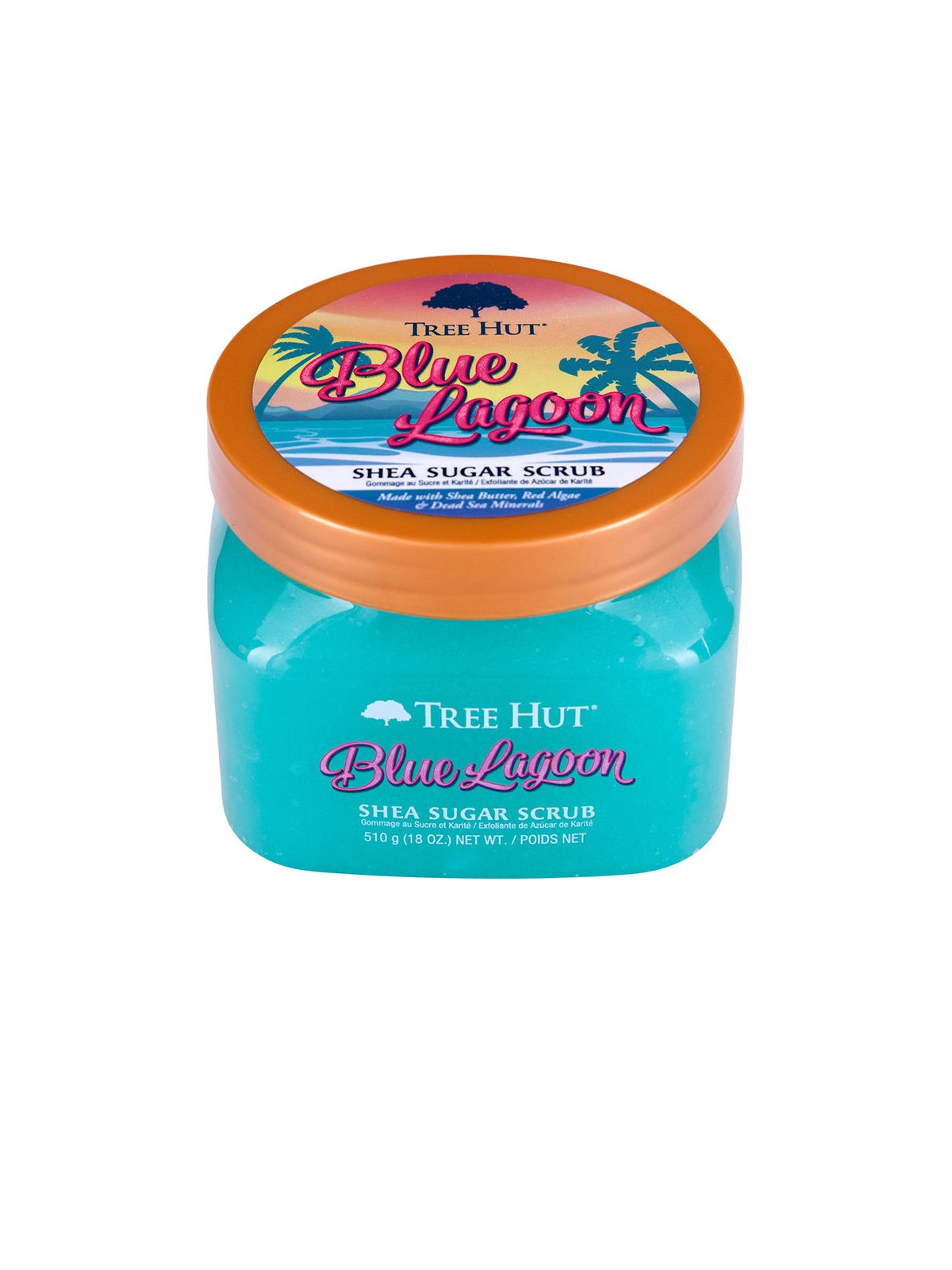 Tree Hut Scrub allo zucchero Blue Lagoon 510 g donna