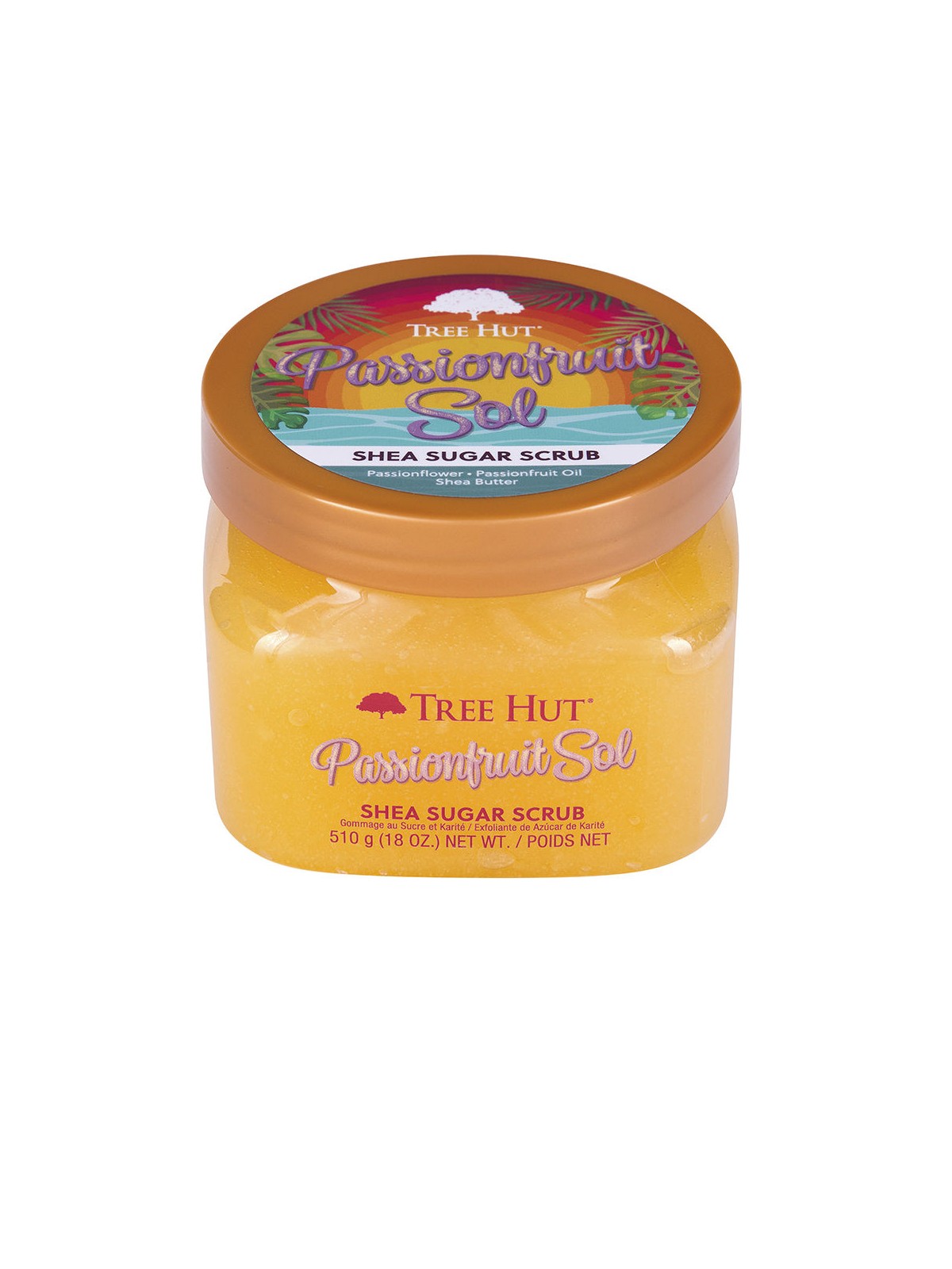 Tree Hut Scrub allo zucchero e frutto della passione al sole 510gr donna