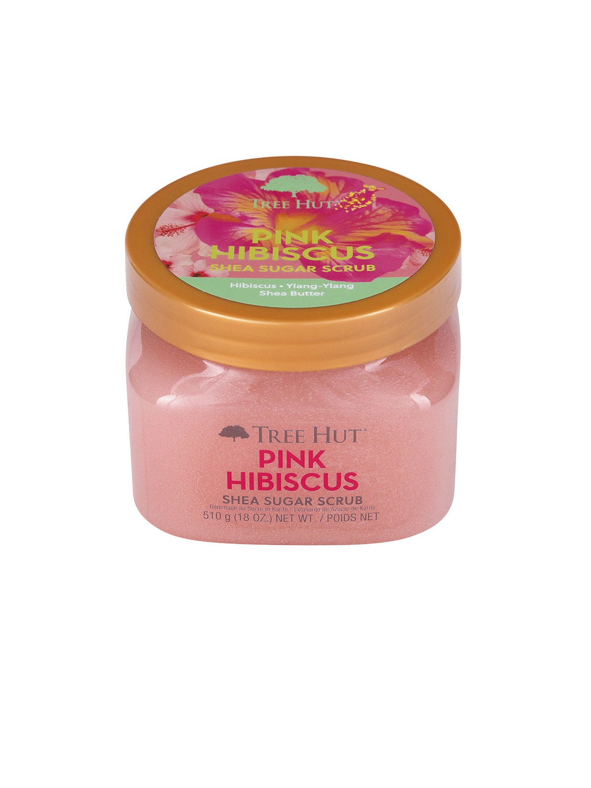 Tree Hut Scrub allo zucchero e ibisco rosa 510 g donna