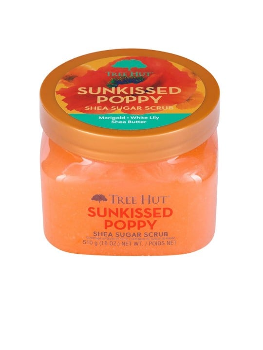 Tree Hut Scrub allo zucchero e semi di papavero color cuoio 510 g donna