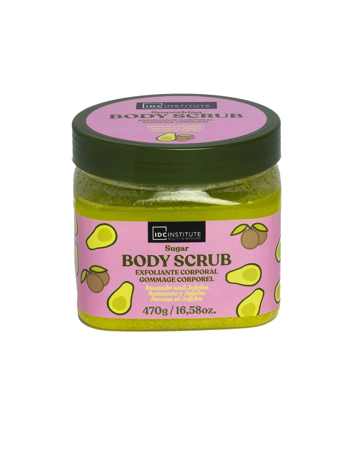 Idc Institute SCRUB CORPO scrub corpo all'avocado 470gr unisex