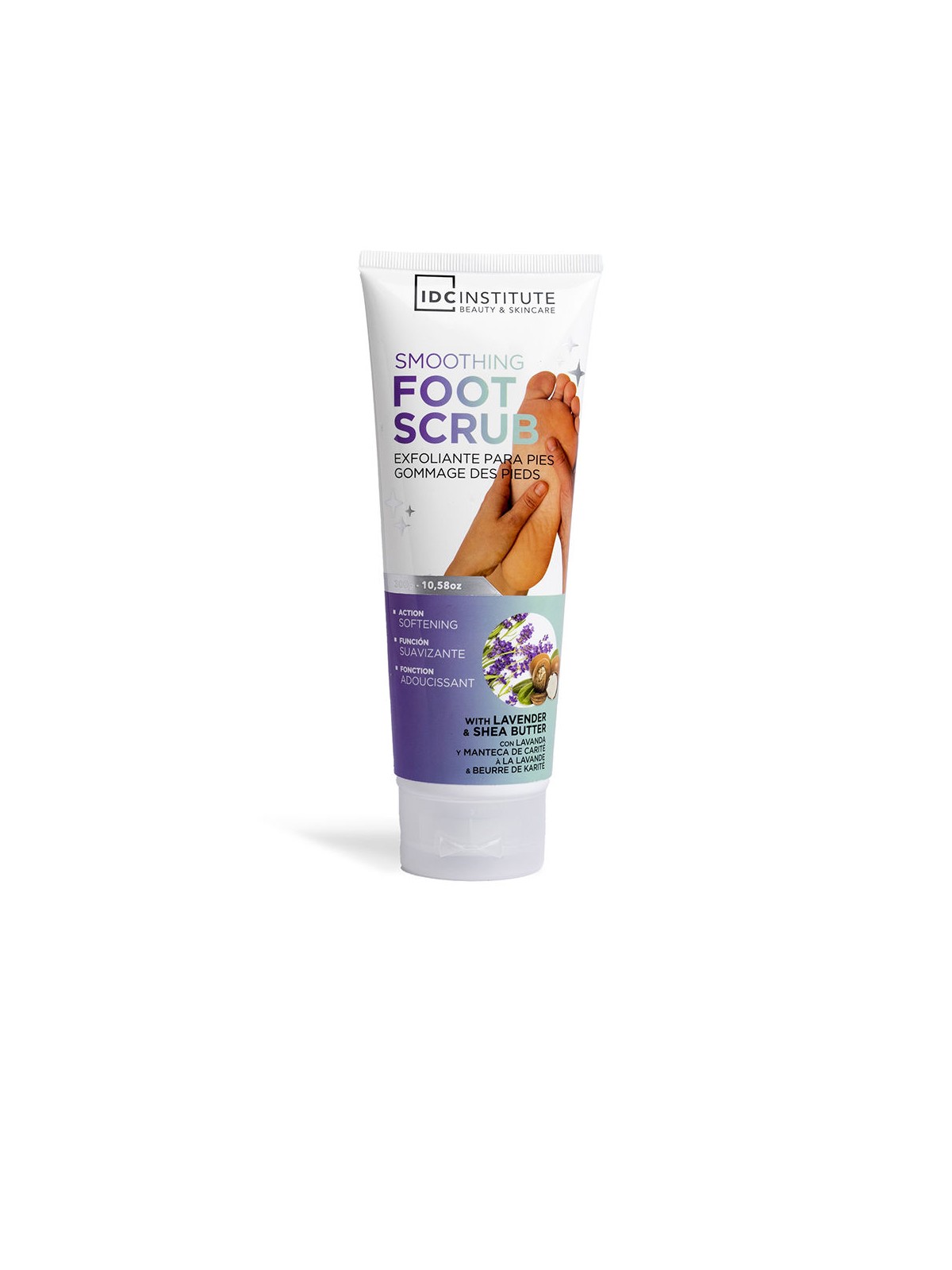 Idc Institute Scrub esfoliante per i piedi, 300gr unisex