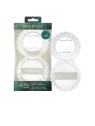 Ecotools SEA GEMS PEARL PUFF - Spugnetta per il trucco con custodia e specchietto 2 pezzi unisex