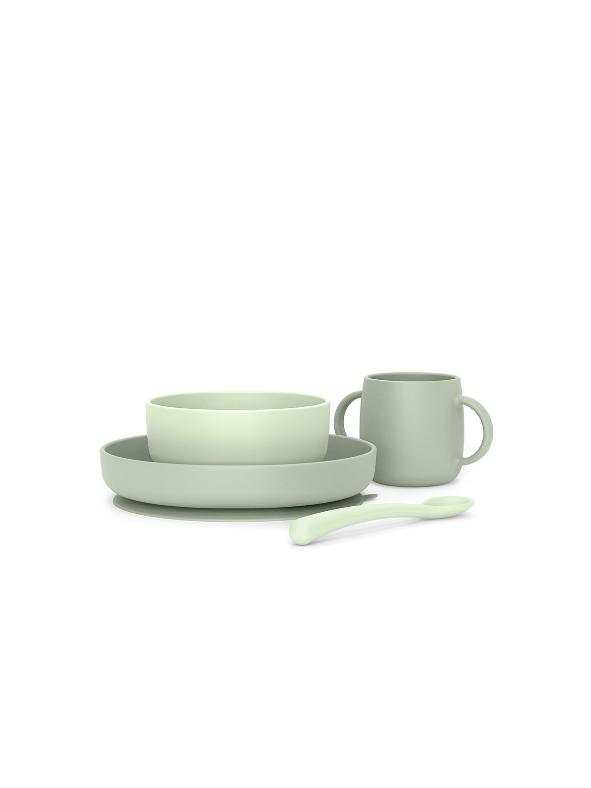 Suavinex SELEZIONE di stoviglie n.Green 4 u unisex