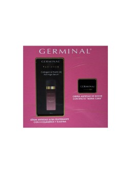 Germinal Set anti-età illuminante ad azione immediata 2 pezzi Serum 30 ml + Cream 15 ml unisex