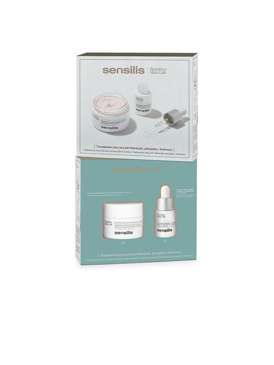 Sensilis SET DA 2 PEZZI DI CREMA GIORNO SUPREME SPF15 Cream 50 ml + Serum 15 ml donna