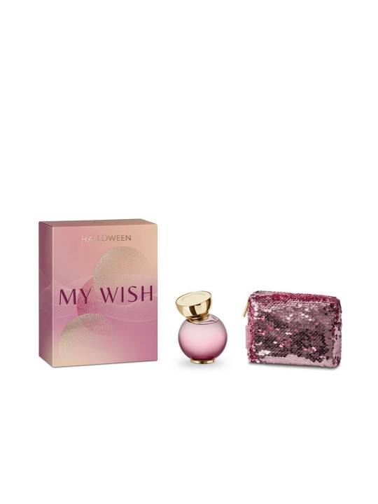 Halloween Set da 2 pezzi MY WISH Eau de Parfum spray 100 ml + Toiletry bag 1 unit donna