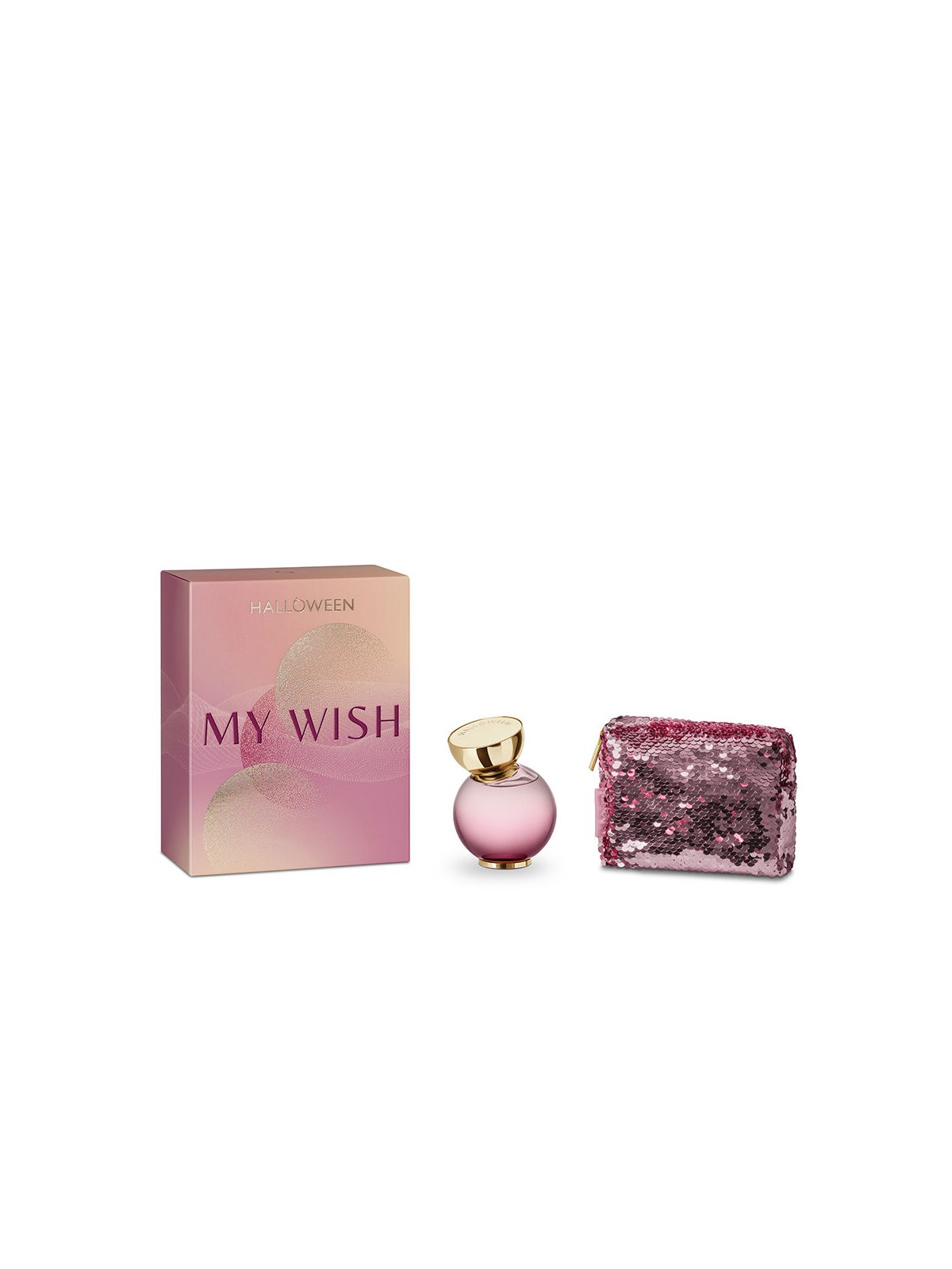 Halloween Set da 2 pezzi MY WISH Eau de Parfum spray 100 ml + Toiletry bag 1 unit donna