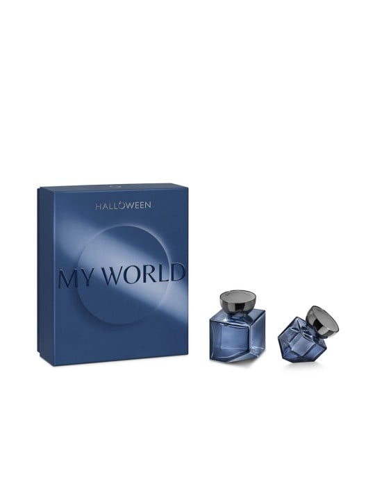Halloween Set da 2 pezzi MY WORLD Eau de Parfum spray 125 ml + Eau de Parfum spray 50 ml unisex