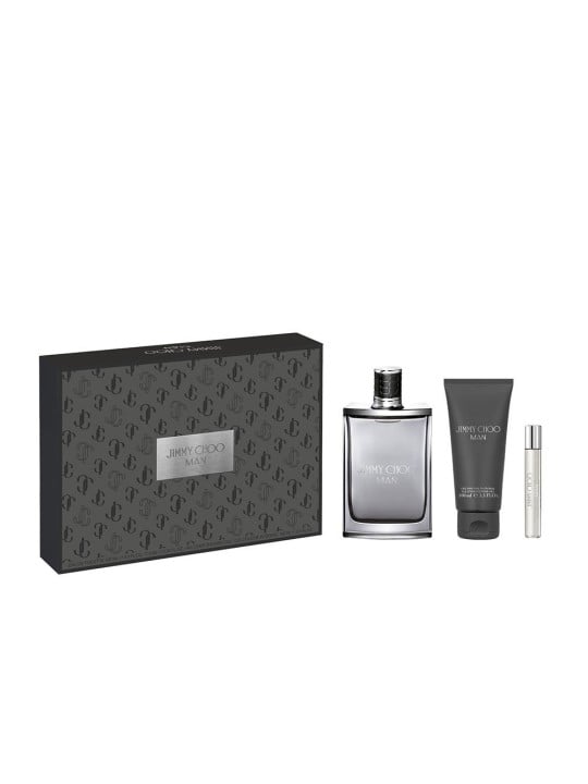Jimmy Choo Set da 3 pezzi di Jimmy Choo Man Eau de Toilette spray 100ml + Eau de Toilette spray 7.5ml + Shower gel 100ml unisex