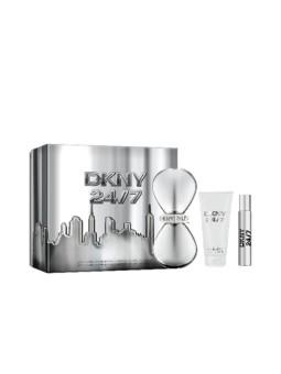 Donna Karan Set da 3 pezzi DKNY 24/7 Eau de Parfum spray 100 ml + Body lotion 100 ml + Eau de Parfum spray 15 ml donna