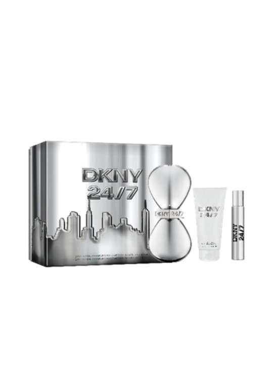 Donna Karan Set da 3 pezzi DKNY 24/7 Eau de Parfum spray 100 ml + Body lotion 100 ml + Eau de Parfum spray 15 ml donna