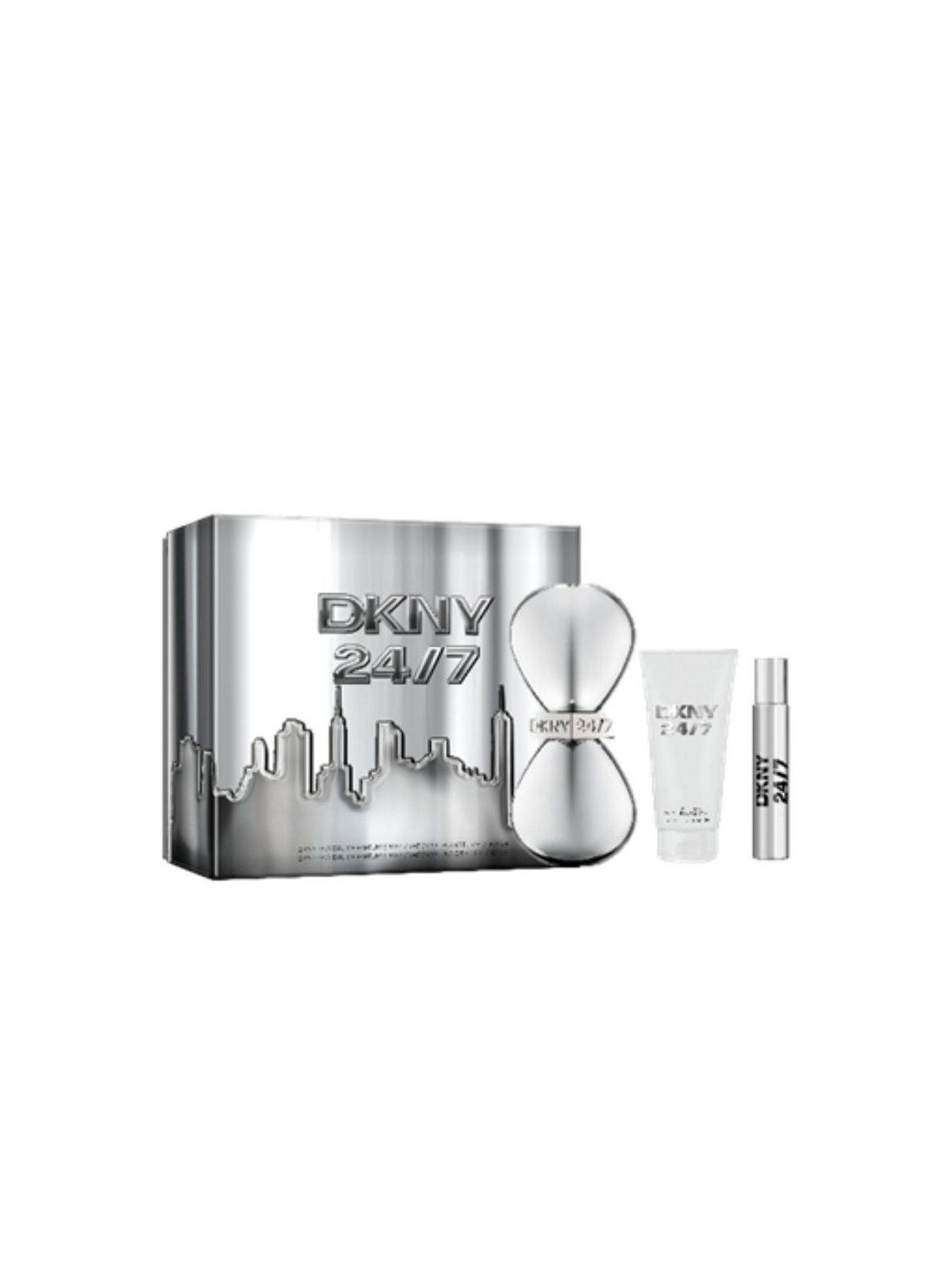 Donna Karan Set da 3 pezzi DKNY 24/7 Eau de Parfum spray 100 ml + Body lotion 100 ml + Eau de Parfum spray 15 ml donna