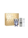 Rabanne Set da 3 pezzi INVICTUS Eau de Toilette spray 100 ml + Deodorant spray 150 ml + Eau de Toilette spray 10 ml uomo