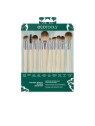Ecotools SET DI 10 PENNELLI PER IL TRUCCO NATURALI unisex