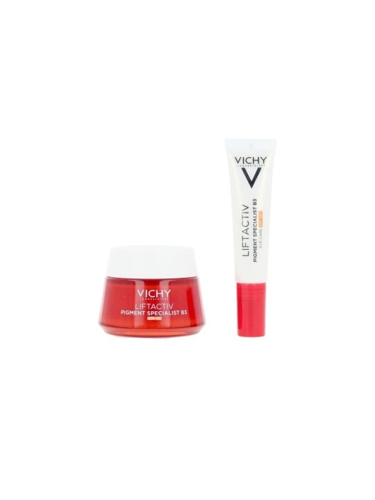 Vichy Set di 2 creme giorno antimacchie LiftActiv B3 con SPF50 SPF50 Cream 50 ml + Eye Contour 15 ml donna