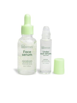 Idc Institute SET DI 2 PEZZI DI ALOE VERA Pearl Serum 30 ml + Eye Contour Serum 10 ml unisex