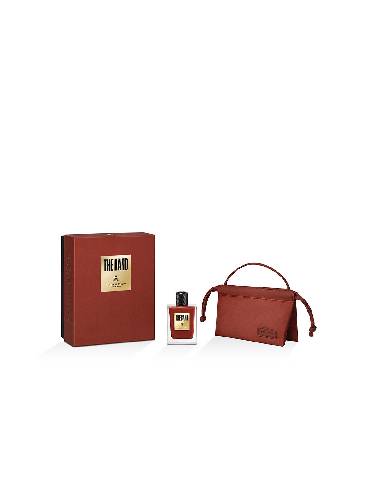 Scalpers SET DI 2 PEZZI THE BAND FOR HER Eau de Parfum spray 100 ml + Toiletry bag 1 unit donna