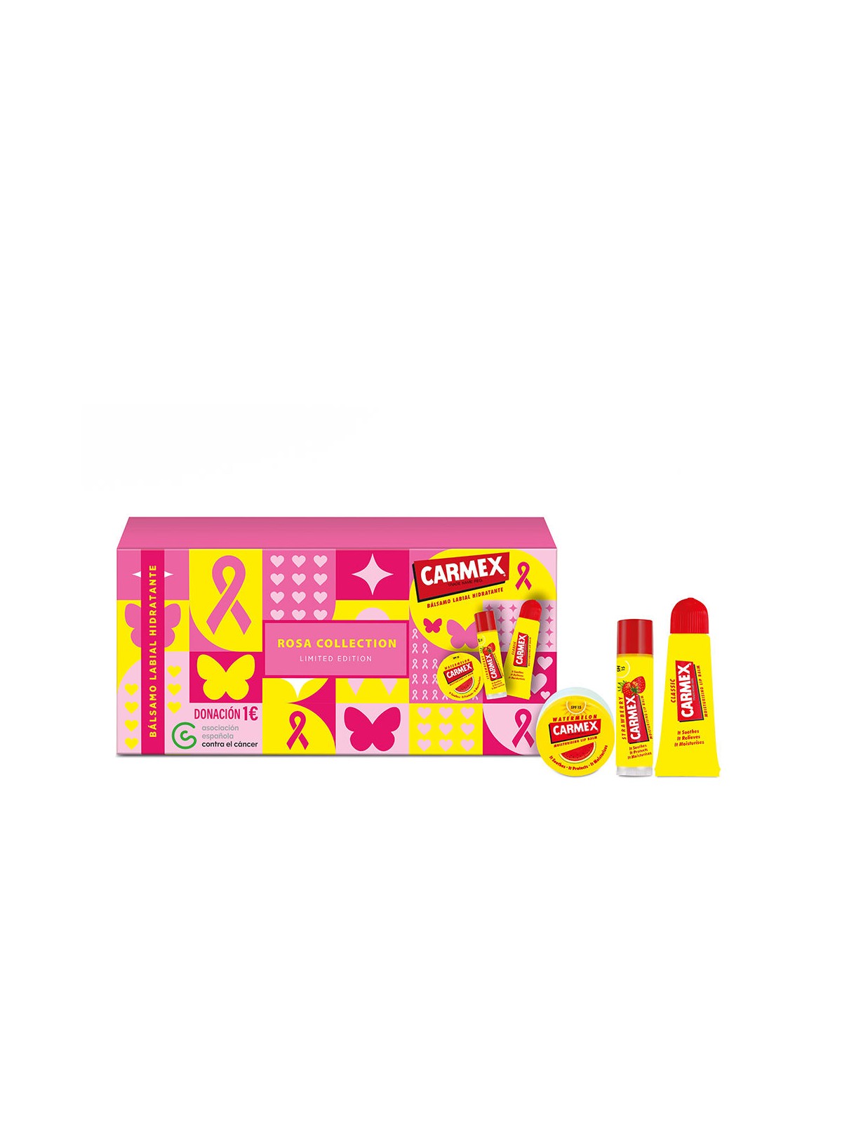 Carmex Set di 3 balsami labbra Carmex Lip balm 7.5 gr + Lip balm 4.25 gr + Lip balm 10 gr unisex