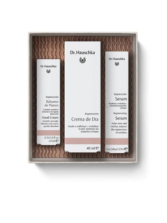 Dr. Hauschka SET DI 3 CREME GIORNO RIGENERANTI Facial cream 40 ml + Regenerating serum 12.5 ml + Hand balm 10 ml unisex