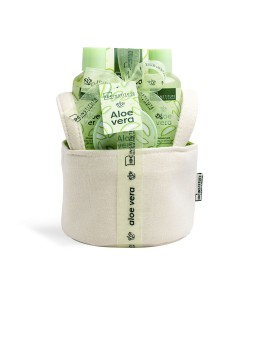 Idc Institute SET DI 4 PEZZI DI ALOE VERA Shower Gel 150 ml + Bubble Bath 150 ml + Bath Salts 150 gr + Body Lotion 50 ml unisex