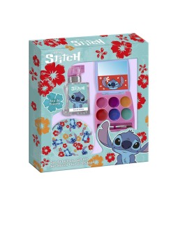 Lorenay SET DI BELLEZZA STITCH 3 PEZZI Eau de Toilette spray + mirror + makeup set unisex
