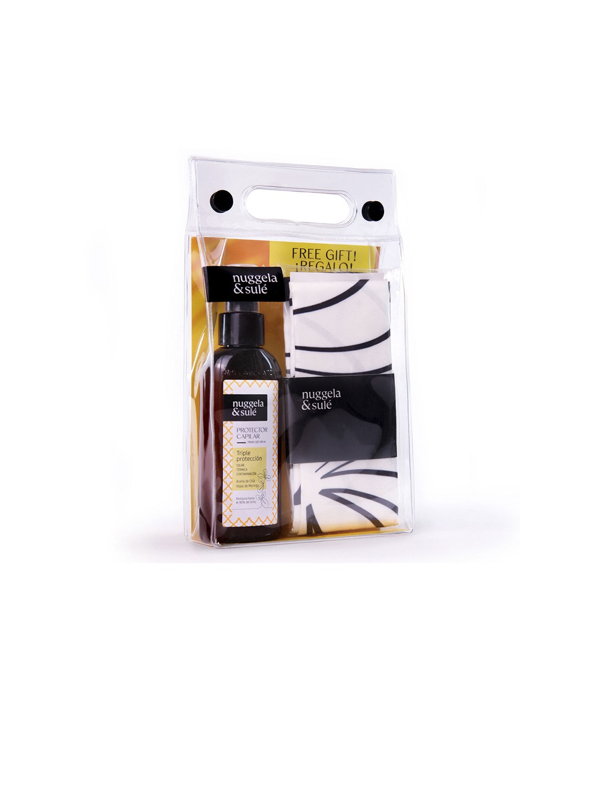 Nuggela & Sulé Set di protezioni per capelli 2 pezzi Hair protector 100 ml + Handkerchief 1 unit unisex