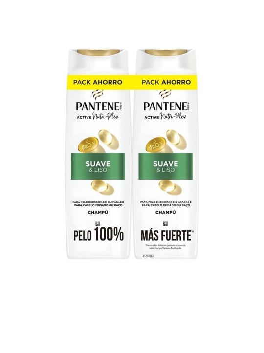 Pantene Set di shampoo Pantene Smooth & Smooth 2 x 325ml Shampoo 2 x 235 ml unisex