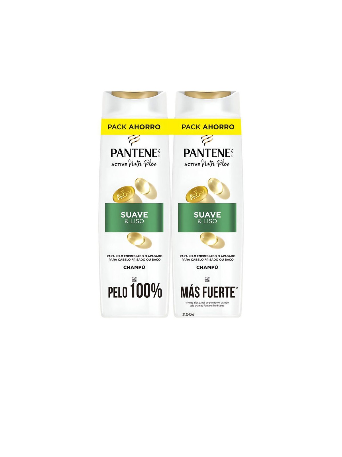 Pantene Set di shampoo Pantene Smooth & Smooth 2 x 325ml Shampoo 2 x 235 ml unisex